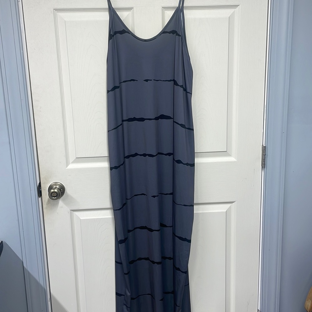 Women’s maxi dress with pockets size 1X